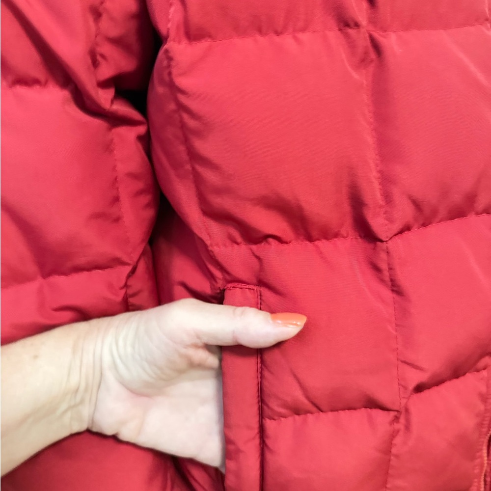 Forecaster of Boston Red Down Puffer Winter Jacket - Picture 7 of 9